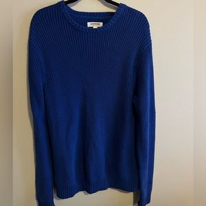 Goodthreads Royal Blue Tunic Sweater